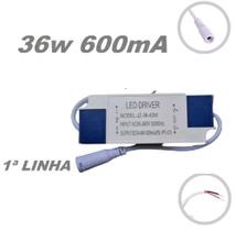 Driver Led Reator Fonte Para Plafon Embutir Sobrepor 36w Bivolt