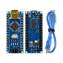 Driver Mini Nano 3.0 USB Compatível Com Controlador ATMEGA328P Para Arduino Tipo-C Micro USB
