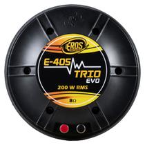 Driver Profissional Eros E 405 Trio Evo 200W RMS E405 Preto Cornetão
