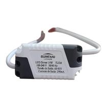Driver reator eletrônico para painel plafon led 18w bivolt