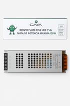 Driver slim 15a 12v 150w entrada bivolt ip20 gaya gy7185