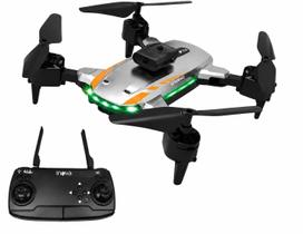 Drone 4K Dual Câmera GPS WRJ12616 Dobrável com Sensor Obstáculos e 2 Baterias