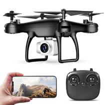 Drone 8S Tamanho Profissional, Sensor Colisão, Câmera HD, Acessórios+