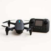 Drone A15 Pro Dobrável com Controle Remoto, Luz LED e Estabilização Automática Portátil e Moderno