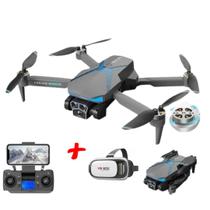 Drone AE7 Motor Brushless Câmera , Fotografia Aérea 1 Bateria + Óculos VR Drone AE7 Motor Brushless Câmera , Fotografia Aérea 1 Bateria + Óculos VR