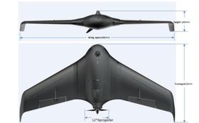 Drone asa fixa - modelo hp2 (fabricante hemav) Drone asa fixa - modelo hp2 (fabricante hemav)