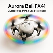 Drone Aurora Ball FX41 Infantil Voo 360, Acrobacias Divertidas, Estrutura Super Resistente e Seguro para Crianças Drone Aurora Ball FX41 Infantil Voo 360, Acrobacias Divertidas, Estrutura Super Resistente e Seguro para Crianças