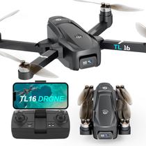 Drone com Câmera 1080P HD Dobrável - 2 Câmeras FPV, Brushless, Controle de App, para Iniciantes