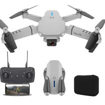 Drone com Câmera 4K E88 Pro Estabilizador Altitude Alta Definição Resistência a Impactos Durável WiFi 2.4G