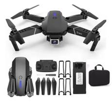 Drone Com camera E Controle remoto Acompanha Bolsa Proteção de helice e reserva