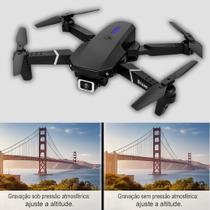 Drone Com Câmera HD USB Controle Via Celular Remoto Hélices Bateria Recarregável 360 Fotos Vídeos Drone Com Câmera HD USB Controle Via Celular Remoto Hélices Bateria Recarregável 360 Fotos Vídeos