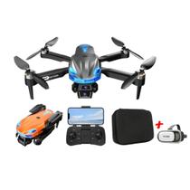 Drone CS-2 com Câmera HD, Motores Brushless, Fluxo Óptico, 2 Baterias + Óculos VR