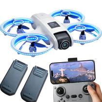 Drone D1 Pro Câmera HD WiFi Controle Remoto Com Estabilização Fácil de Pilotar para Iniciantes e Uso Profissional