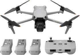 Drone DJI Air 3S Fly More Combo 4K com Controle DJI RC-N3 - Dupla Câmera, Longo Alcance e Máxima Autonomia