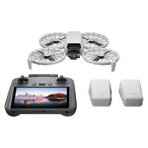 Drone Dji Flip 4k60 48mp Com Controle Rc 2 Fly More Combo - 3 Baterias