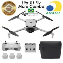 Drone DJI Lito X1 Fly More Combo Câmera 8K, Sensor 1/1.3", Obstáculos 360 Drone DJI Lito X1 Fly More Combo Câmera 8K, Sensor 1/1.3", Obstáculos 360