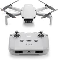 Drone DJI Mini 2 SE Com Dual Câmera 2.7K cinza 2.4GHz 1 Bateria Controle Remoto - Cinza