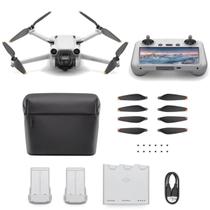Drone DJI Mini 3 Pro + Controle RC + Kit Fly More 34 minutos