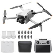 Drone Dji Mini 4 Pro Fly More Combo Plus Com Controle Rc 2 - Bateria 45 Mins