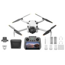 Drone DJI Mini 4 Pro Fly More Combo Plus DJI RC 2 (Com Tela) (BR) 3 Baterias 45Min - DJI044