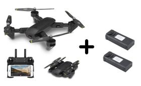 Drone Dm107s C Câmeras Wifi 360 + 2 Bateria 3.7v 1800mah - Magazine Brasileiro
