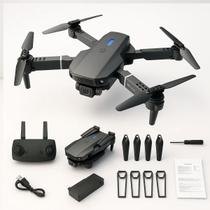 Drone E88 Dobrável com Câmera HD WiFi FPV, Altitude Hold, Modo Sem Cabeça, Retorno Automático, Voo por Trajetória, 3 Velocidades
