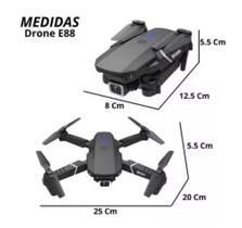 Drone E88 pro Com câmera dupla e Wifi