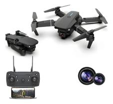 Drone e88 Pro Dual Câmera já no BRASIL(3 Baterias)