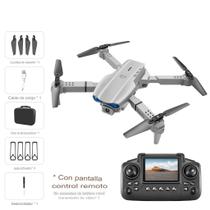 Drone E99 Pro Câmera Controle com Tela, Fixa 3 Baterias