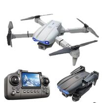 Drone E99 Pro com Câmera Controle com Tela, Altitude Fixa 2 Baterias
