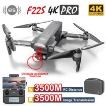 Drone F22s 4k Pro Gimbal Câmera 4k Sensor de Obstáculos Voa 3.5km