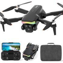 Drone FAKJANK Mini com câmera 1080P para adultos com LED RGB Drone FAKJANK Mini com câmera 1080P para adultos com LED RGB