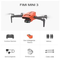 Drone FIMI Mini 3, 4K 60FPS, GPS , Gimbal 3 Eixos, 1 Bateria Drone FIMI Mini 3, 4K 60FPS, GPS , Gimbal 3 Eixos, 1 Bateria