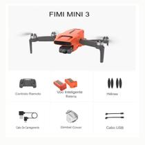 Drone FIMI Mini 3 4K 60FPS, GPS, Gimbal 3 Eixos, Alcance 9km, 2 Baterias Drone FIMI Mini 3 4K 60FPS, GPS, Gimbal 3 Eixos, Alcance 9km, 2 Baterias
