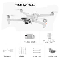 Drone FIMI X8 Tele Max 4K 60FPS GPS, Gimbal 3 Eixos, 1 Bateria Drone FIMI X8 Tele Max 4K 60FPS GPS, Gimbal 3 Eixos, 1 Bateria