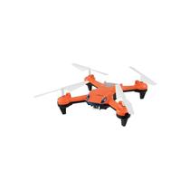 Drone Four Eixo Aeronave Hd Com Controle Wi Fi Laranja