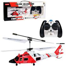 Drone Helicóptero Controle 3 Canais e Luz Infantil Falcão - Art Brink