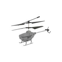 Drone Helicóptero Preta Eagle Nano Com Controle Cinza