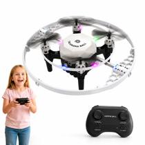 Drone Infantil Esfera Voadora FX41 com Luzes RGB 360 Controle Remoto Acrobacias e 3 Velocidades Drone Infantil Esfera Voadora FX41 com Luzes RGB 360 Controle Remoto Acrobacias e 3 Velocidades