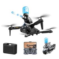 Drone K11 - 1 Até 4 Baterias, Bolinhas de Gel, Camerâ, Motor Sem Escovas