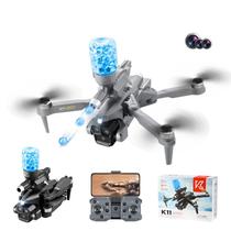 Drone K11 Max Profissional Lança Bolinhas de Gel Com 3 Câmera HD 8K Drone K11 Max Profissional Lança Bolinhas de Gel Com 3 Câmera HD 8K