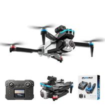 Drone K16Max Controle com Tela, Câmera Dupla HD Motor Brushless, 2 Baterias