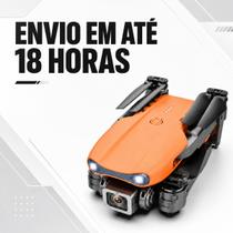 Drone K3 4K com Câmera WiFi FPV 2 Baterias Dobrável Retorno Automático Modo Sem Cabeça e 360 Graus