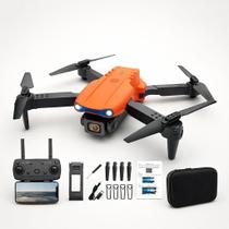 Drone K3 4K Profissional Dobrável WiFi FPV com Câmera HD Ajustável 90, Retorno com Um Toque, Headless, Altitude Hold, Controle 2.4GHz