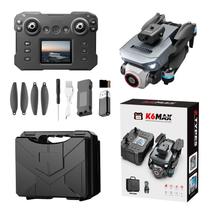 Drone K6 MAX, com Tela, Câmera, Evita Obstáculos 2 Baterias