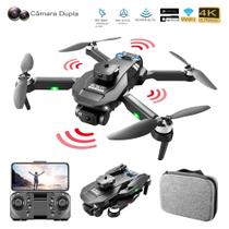 Drone KS11 Brushless com 4K HD Câmera Dupla, WiFi, FPV, Quadcopter Dobrável, Profissional, 2.4G - DronePro