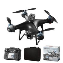 Drone KY102 com Tela, Câmera Motor Brushless Desvio de Obstáculos 1 Bateria