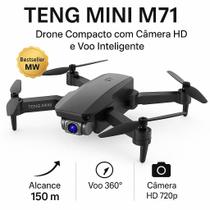 Drone M71 Mini com Câmera, WiFi FPV, Controle por Gestos e Retorno com Um Clique, Voo 360 Seis Eixos Estável
