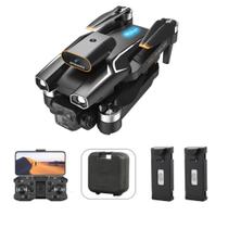 Drone M8 Câmera Dupla HD, Motor Brushless, Evita Obstáculos, 2 Baterias