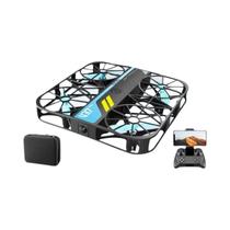 Drone Mini Câmera HD 8K V37 Tamanho De Bolso RC Quadcopter Com Proteção De Grade Para Fotografia